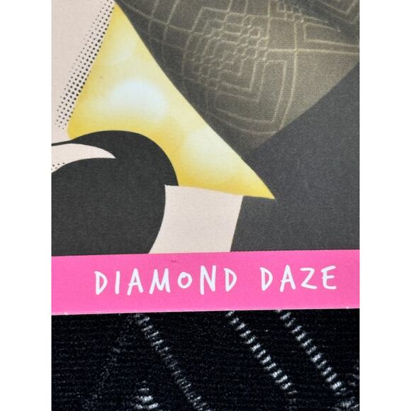 Spanx NWT Star Power Black Center Stage Diamond Patterned Shaping Tights Size C - Picture 4 of 5